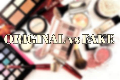 are fake makeup products just as good